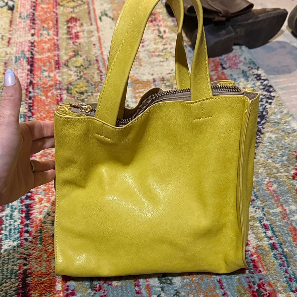 Chic Yellow Tote Bag